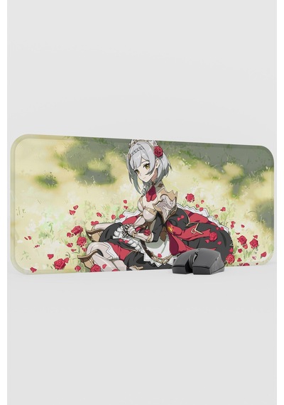 Noelle Genshin Impact Anime Oyuncu V5 - 70x30 Xl Gaming Mouse Pad Fare Altlığı
