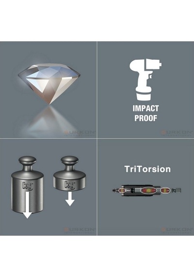 Wera Bits Seti Impaktor 1 Bit-Check 10 05057680001