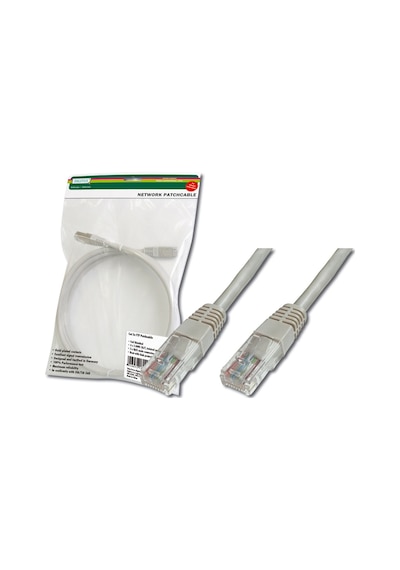 Assmann Dk-1511-010/Y Digitus Patch Kablo. Utp. Cat. 5E. 1 Metre.