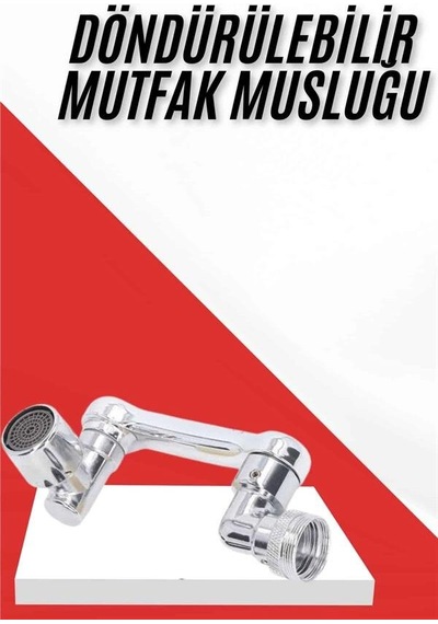 Northcity Döner Musluk Başlığı - Tasarruflu Ve Çok Amaçlı Mutfak & Banyo Musluk Ucu