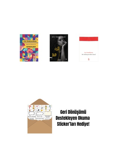 Hepberaber + Bu Da Geçer + Ne Anlatayım Ben Sana + Okuma Sticker'ları