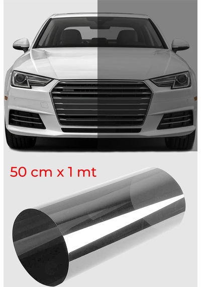 Cam Filmi Siyah Amerikan Çizilmez  Açık ton 50 CM x 1 M