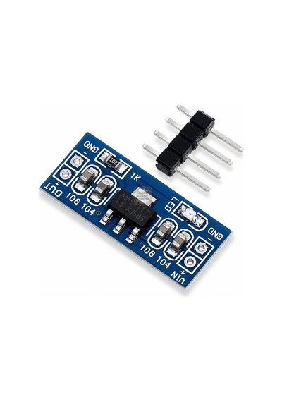 Ams1117 Regülatör 3.3v 800ma Lineer Güç Modülü Breadboard Uyumlu