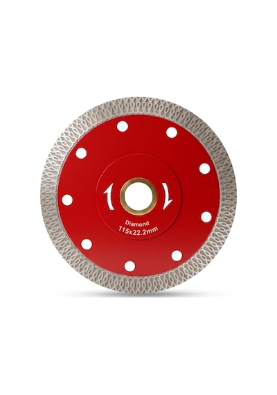 Bora 1 Adet 115 Mm X 22,2 Mm Elmas Testere Diski Granit Mermer Beton Kesim Disk