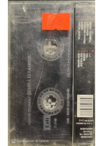 Plak Değildir Kaset Tir Cengiz Teoman Şehr-i İstanbul Kaset