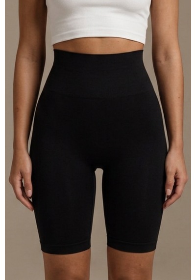Fit Women Kadın Kumaş Boxer Kalıp Siyah Korse