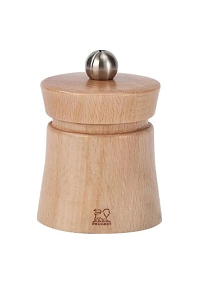 Peugeot Baya Tuz Değirmeni Natural Ahşap 8 Cm Çok Renkli