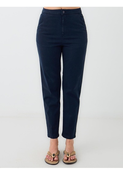 Jimmy Key Jimmy Key Lacivert Normal Bel Normal Paça Gabardin Pantolon 5ww184558494