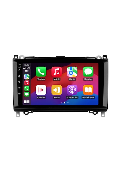 Mercedes Viano 2007-2012 Android Multimedya Carplay Android Auto Navigasyon Kameralı 4gb Ram 64gb 9"