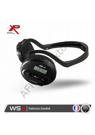 Xp Deus Rc Ana Üniteli 24x13 Cm Hf Başlıklı Ws4 Kablosuz Kulaklıklı Metal Dedektörü