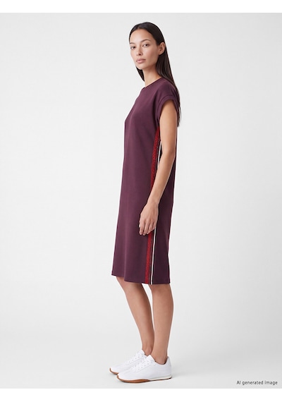 Lcw Everyday Mürdüm Soft Touch Oversize Elbise