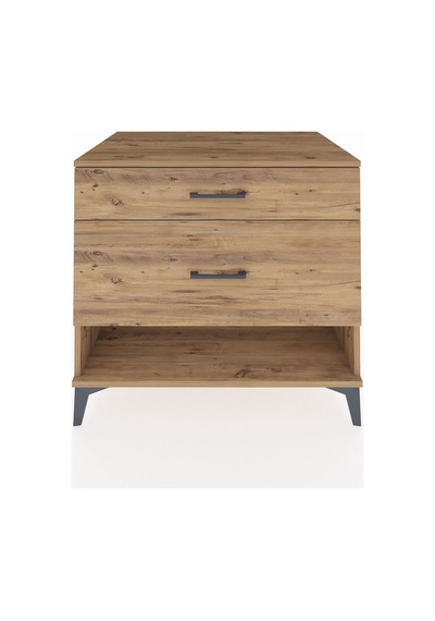 Kronos Şifonyer 2 Çekmeceli 88x59x80 Çam-çam Çam