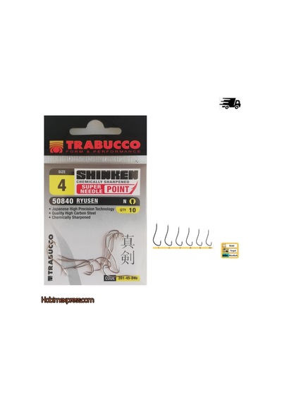 Trabucco Shinken Hooks Ryusen Iğne (491728067)