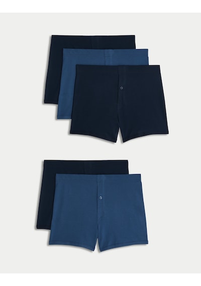 Marks & Spencer 5'li Trunk Seti T14008177v Mavi Mix