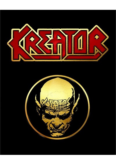 Zepplin Giyim Kreator Face Büyük Sırt Patch Yama