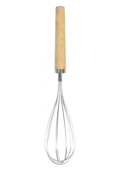 Saplı Spiral Tel Çırpıcı Paslanmaz Çelik 30 Cm Genel