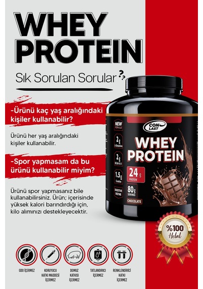 Whey Protein 2000g Mass Gainer 2000g-hediye Shaker Çikolatalı