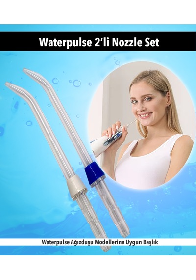 Waterpulse Tüm Modellere Uyumlu Standart Yedek Uç 2'li