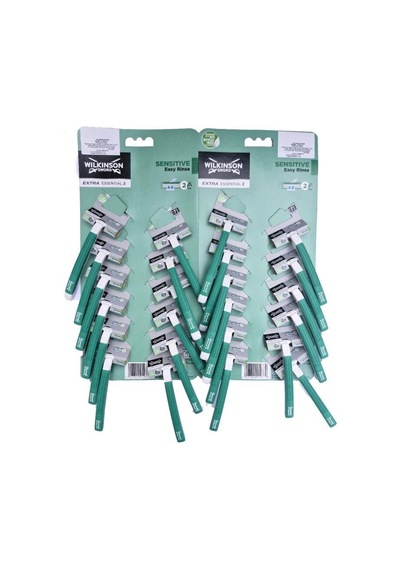 Wilkinson Sword Extra Essential 2 Çift Bıçaklı Kullan At Tıraş Bıçağı 24'lü