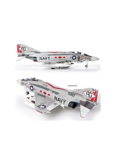 Academy 12323 1/48 Ölçek, Usn F-4j Vf-102 Diamondbacks Savaş Uçağı, Plastik Model Kiti-51205