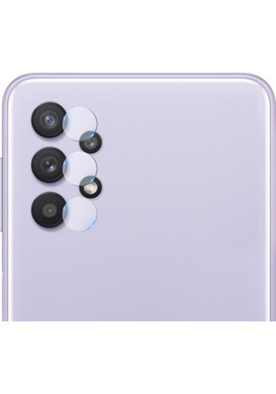 Ally Samsung Uyumlu Galaxy A32 4G Tempered Glass Cam Kamera Koruyucu