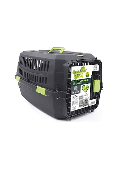 M-pets Eco Viaggio Carrier Iata Kedi Ve Köpek Taşıma Çantası Siyah Xs 48,3x32x25,4 Cm 244-52016.02