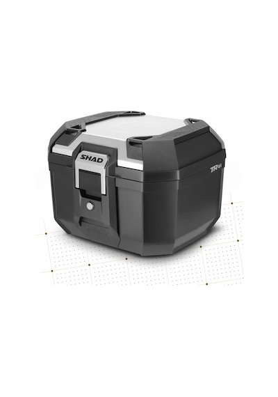 Shad Tr-41 Terra Alüminyum Motosiklet Arka Çanta D0tr41200 Siyah