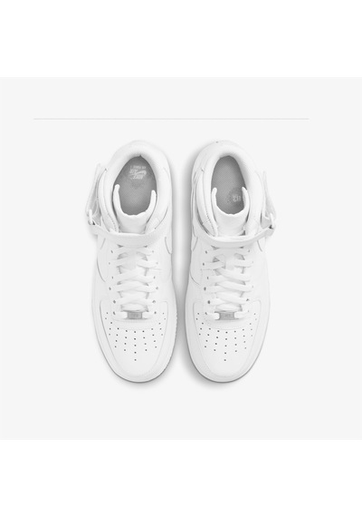 Nike Air Force 1 Mid '07 Erkek Beyaz Spor Ayakkabı Cw2289-111 Juststep --beyaz