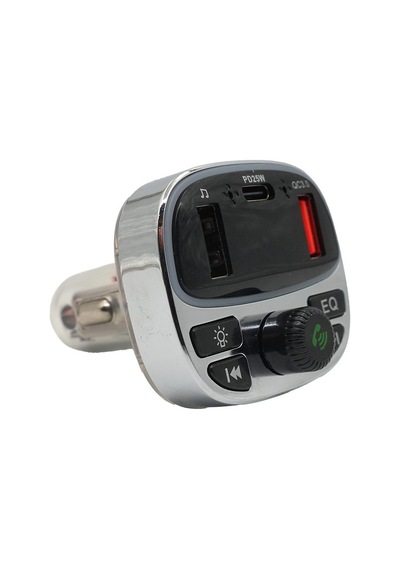 Pd 25w Qc3.0 Fm Transmitter Çok Fonksiyonlu Araç Şarj Cihazı