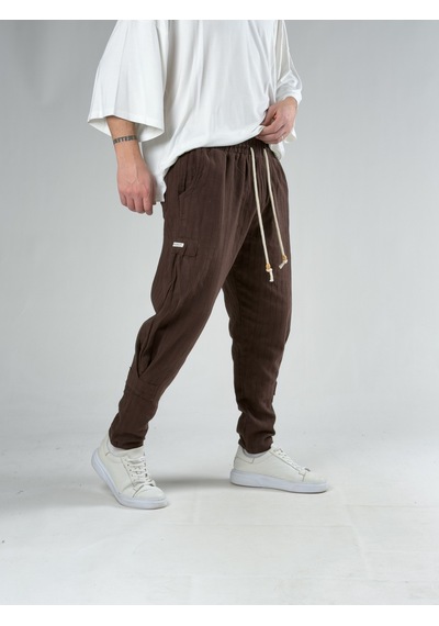 Cocopelli Kahverengi Erkek Hazar Pantolon Coc3164