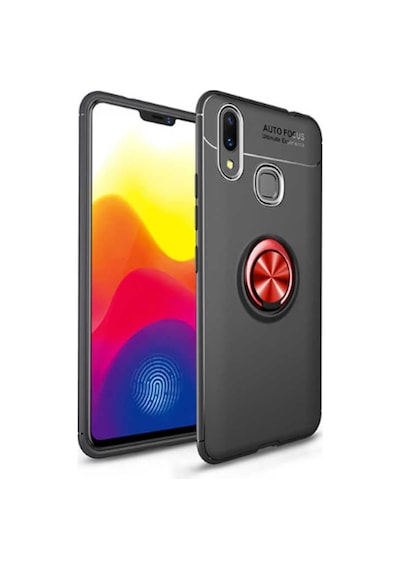 Huawei Y7 Prime 2019 Kılıf Yüzüklü Magnetli Ravel Case