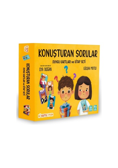 Bi Kutu Oyun Konuşturan Sorular Duygu Kartları Ve Kitap Seti Gülşah Mutlu