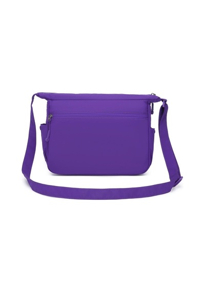 Smart Bags Mikro Poly Kumaş Postacı Kadın Çantası 3146 Mor
