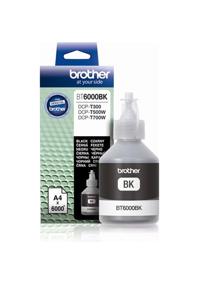 Brother Bt6000bk Sıyah 6000 Sayfa Kartus Dcp T300dcp T500w Dcpt700w Mfct800w