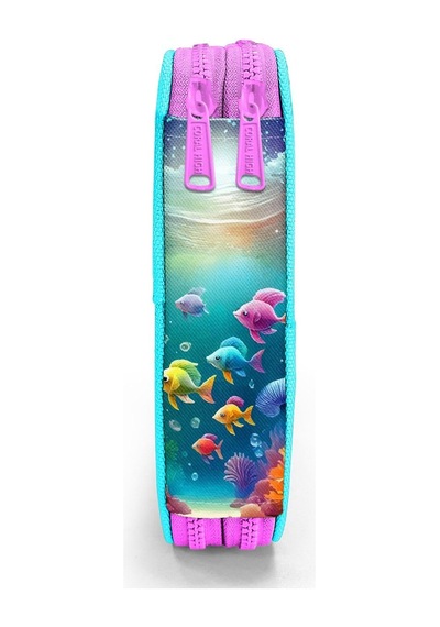 Coral High İki Katlı Düzenleyici Kalem Kutusu - Su Yeşili Denizatı, Kız Çocuk, Su Yeşili Denizatı Turkuaz - Pembe Coral High İki Katlı Düzenleyici Kalem Kutusu - Su Yeşili Denizatı, Kız Çocuk, Su Yeşili Denizatı Turkuaz - Pembe