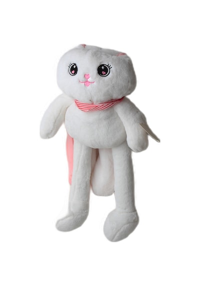 İthal Kumaş Kulakları & Ayakları Uzayıp Küçülen Sevimli Tavşan Peluş Oyuncak & Uyku Arkadaşı 75 Cm. 001