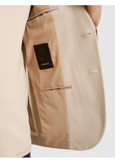 Cacharel Ekru Slim Fit Spor Ceket Bej