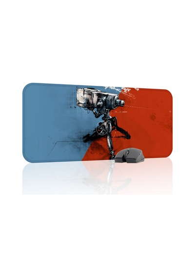 Team Fortress Kaymaz Dikişli Kauçuk Oyuncu Mousepad V4 - 70x30 Xl Gaming Mouse Pad Fare Altlığı