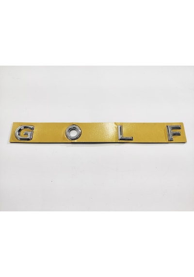 Volkswagen Golf Arma Bagaj Yazısı Y.m. Yapıştırma 22.5cmx2.2cm 8979b