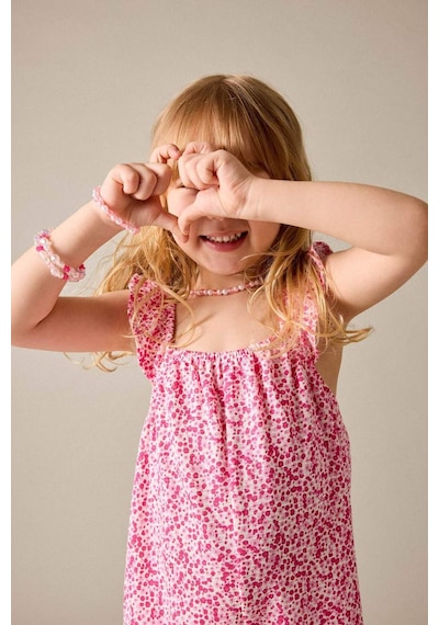 Defacto Kız Bebek Floral Bürümcük Tulum H6742a526hspn178 Pembe-pn178