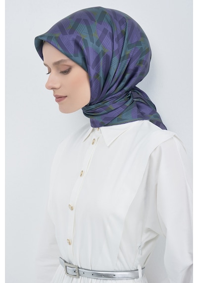 Armine Saf İpek Sura Eşarp-2026 İlkbahar-yaz- 954100d Mor