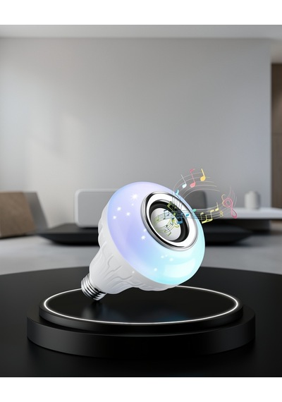 Akıllı Led Ampul E27 Bluetooth Hoparlörlü Xuczlambahoparlörrr-1 Diğer