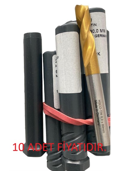 Bendel Werkzeug 8mm Titanyum