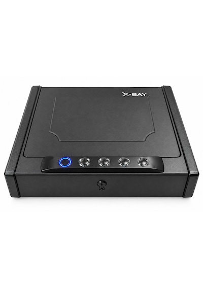 X-BAY XB-1000 Parmak İzli Dijital Çelik Tabanca ve Değerli Eşya Kasası