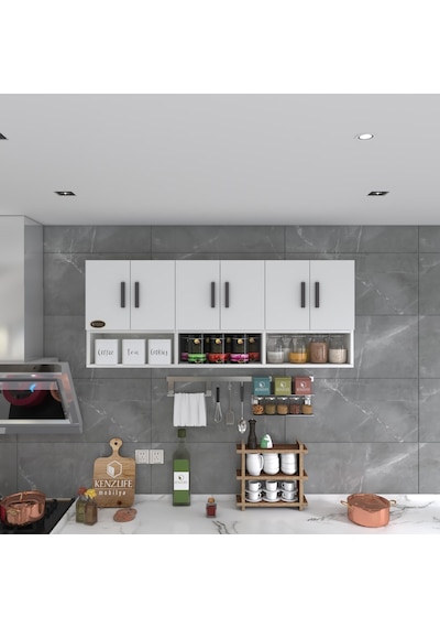 Kenzlife Hazır Mutfak Liberato Byz 060 150 32 Mutfak Banyo Dolabı Kapaklı Raflı Kenzlife Hazır Mutfak Liberato Byz 060 150 32 Mutfak Banyo Dolabı Kapaklı Raflı