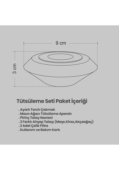Unchained Workshop Viski Tütsüleme Seti/kokteyl Tütsüleme Kiti / 8 Parça Kahve Tütsüleme Seti Beyaz - Çok Renkli