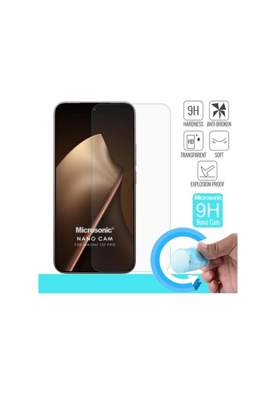 Microsonic Xiaomi 15t Pro Nano Glass Cam Ekran Koruyucu