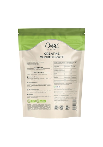 Clean Powders Creatine Monohydrate 150 G Aromasız