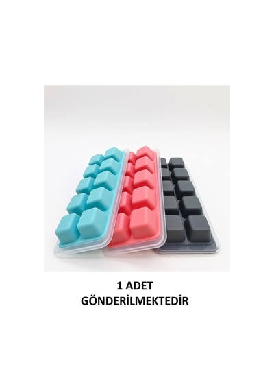 1 Adet Bas Parmak Silikon Buz Kalıbı 12 Bölmeli Buz Kalıbı Silikon Buzluk Plastik Diğer