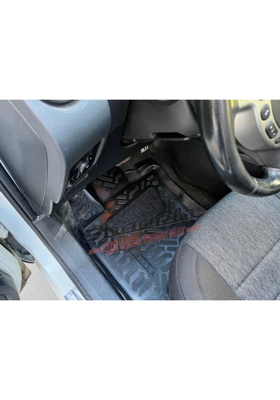 Nissan Qashqai 2007-2008 3d Kauçuk Kokusuz Havuzlu Paspas